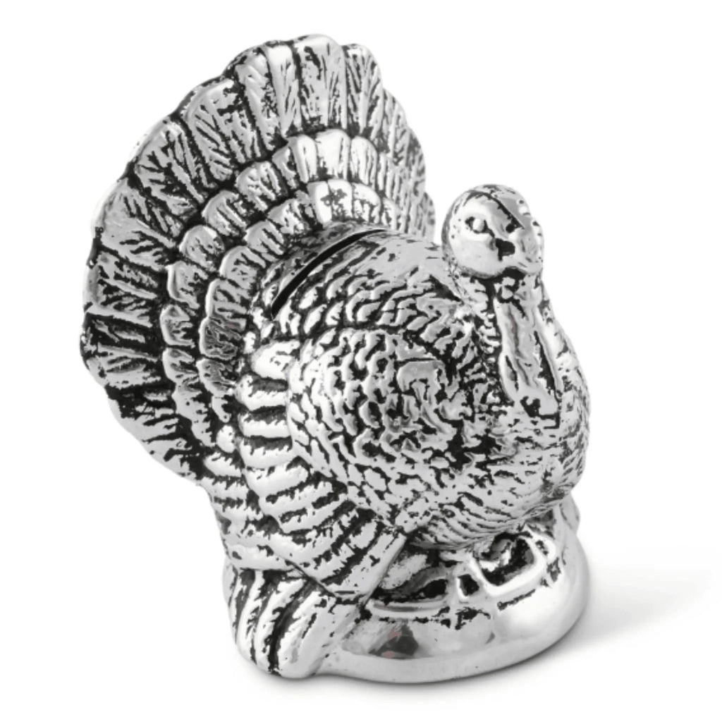 Set of 4 Aluminum Turkey Place Card Holders - Placecard Holders - The Well Appointed House