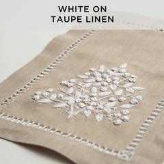 Set of 4 Jardin Estate Italian Linen Placemat - Placemats - The Well Appointed House