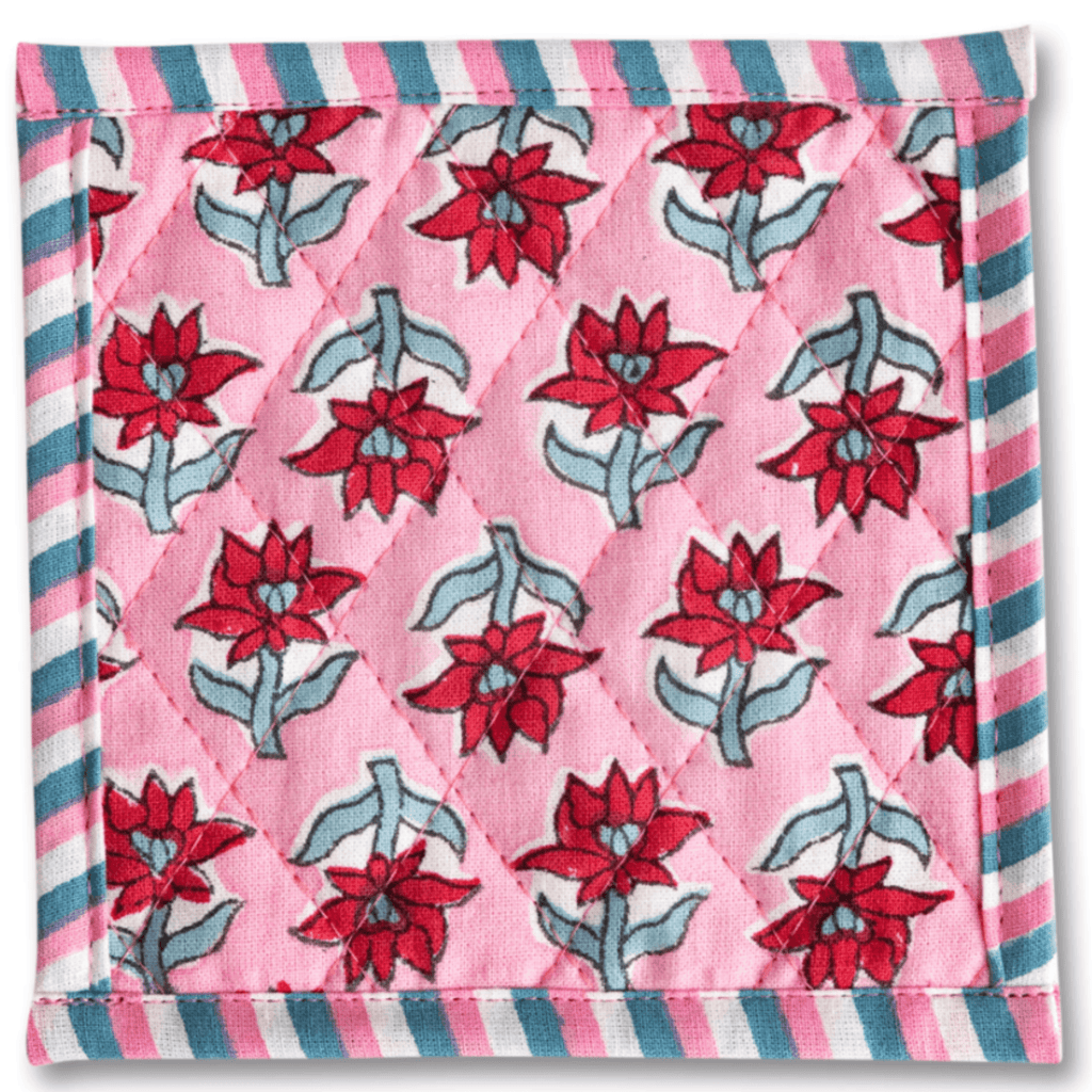 Set of 4 Sabrina Cocktail Napkins - Cocktail Napkins - The Well Appointed House