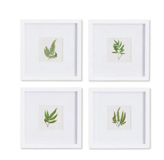 Set of Four Framed Petite Forest Greenery Prints - Paintings - The Well Appointed House