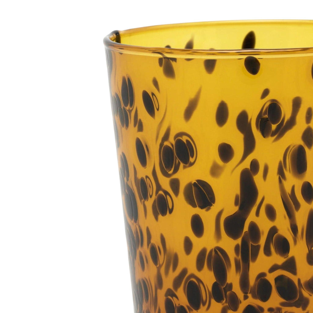 Set of Six Handblown Tortoise Shell Highball Glasses - Drinkware - The Well Appointed House