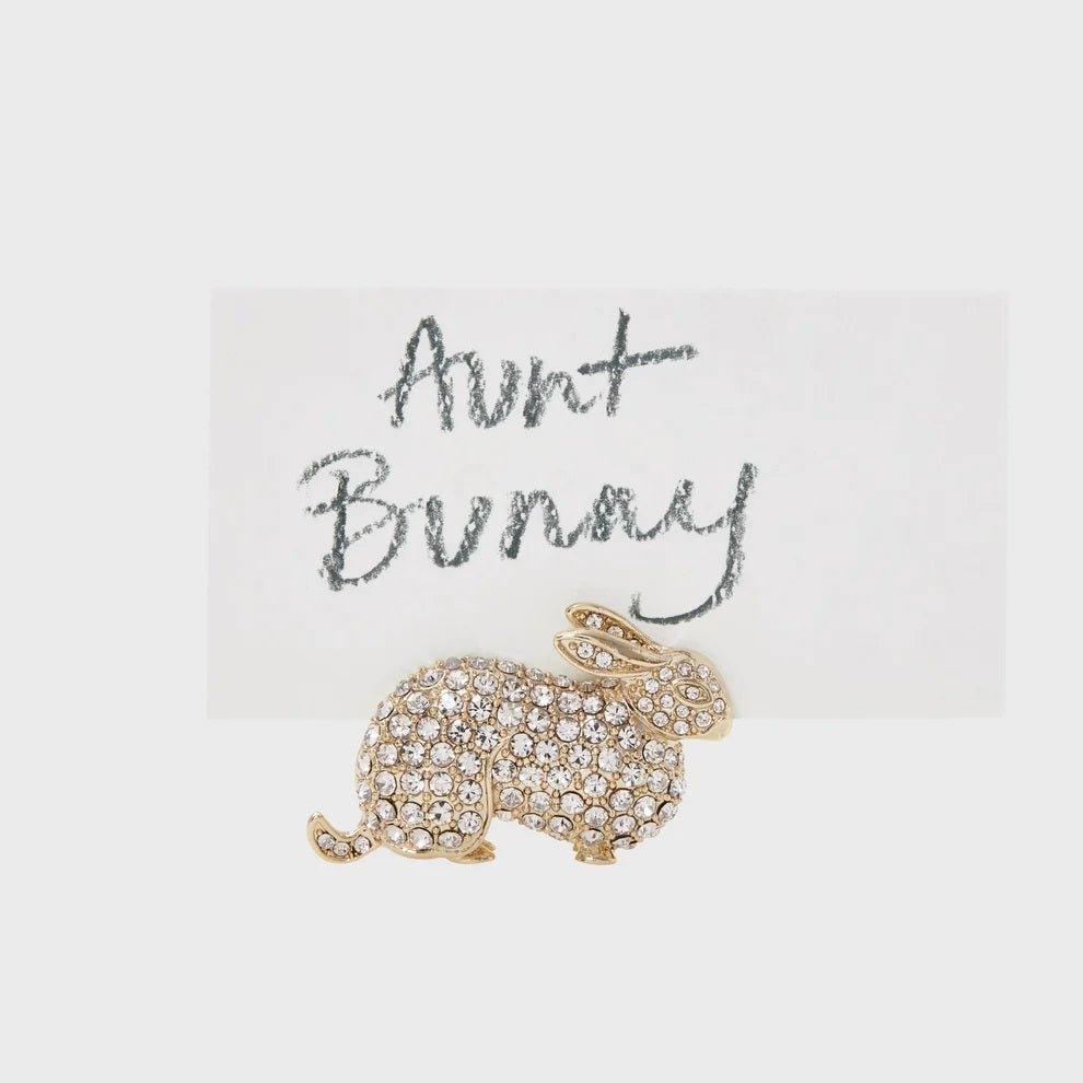 Set of Two Bunny Place Card Holders - Placecard Holders - The Well Appointed House