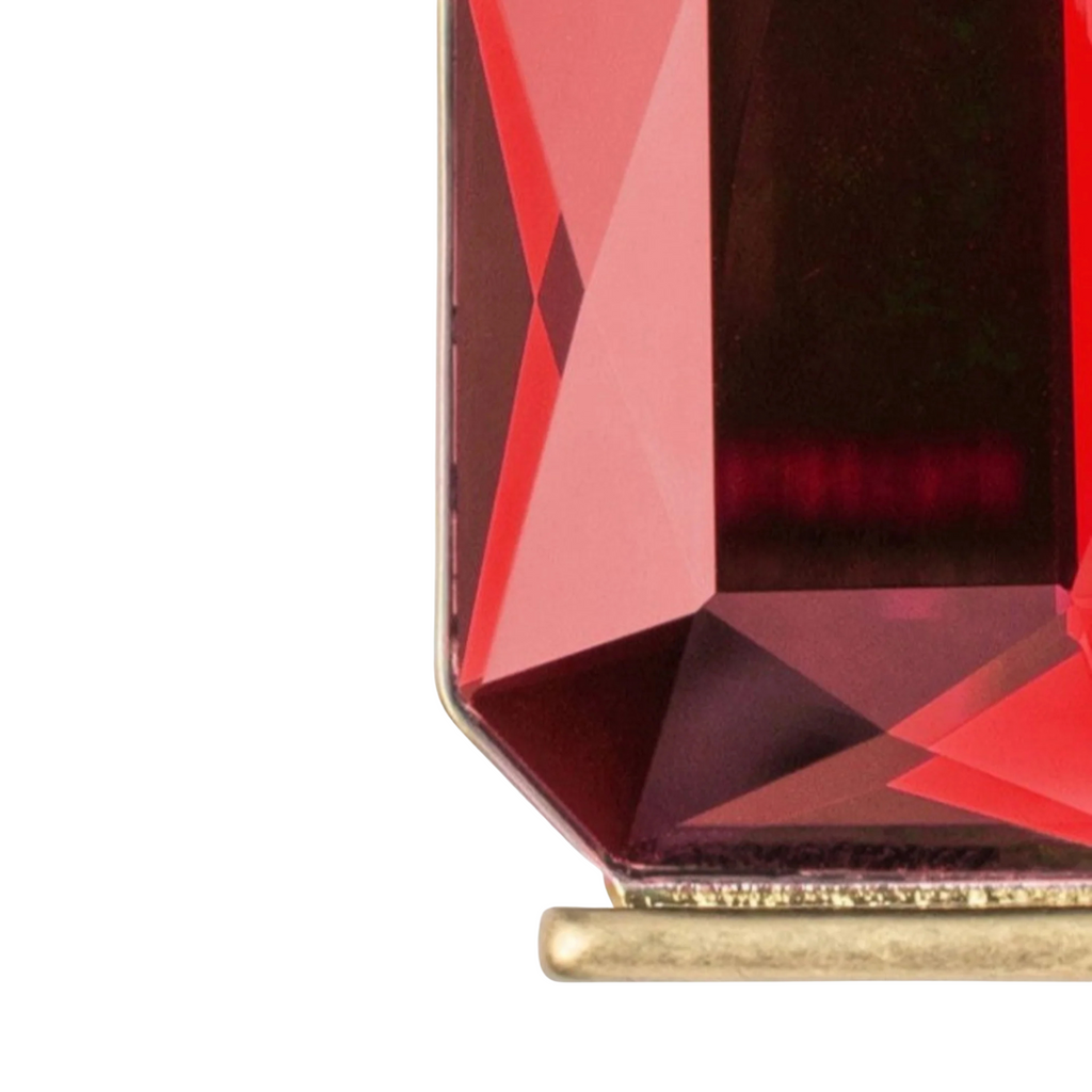 Single Gem Placecard Holder in Bright Red, Set of Two - The Well Appointed House 