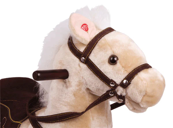 Shaggy Rocking Horse For Children - Little Loves Rockers & Rocking Horses - The Well Appointed House