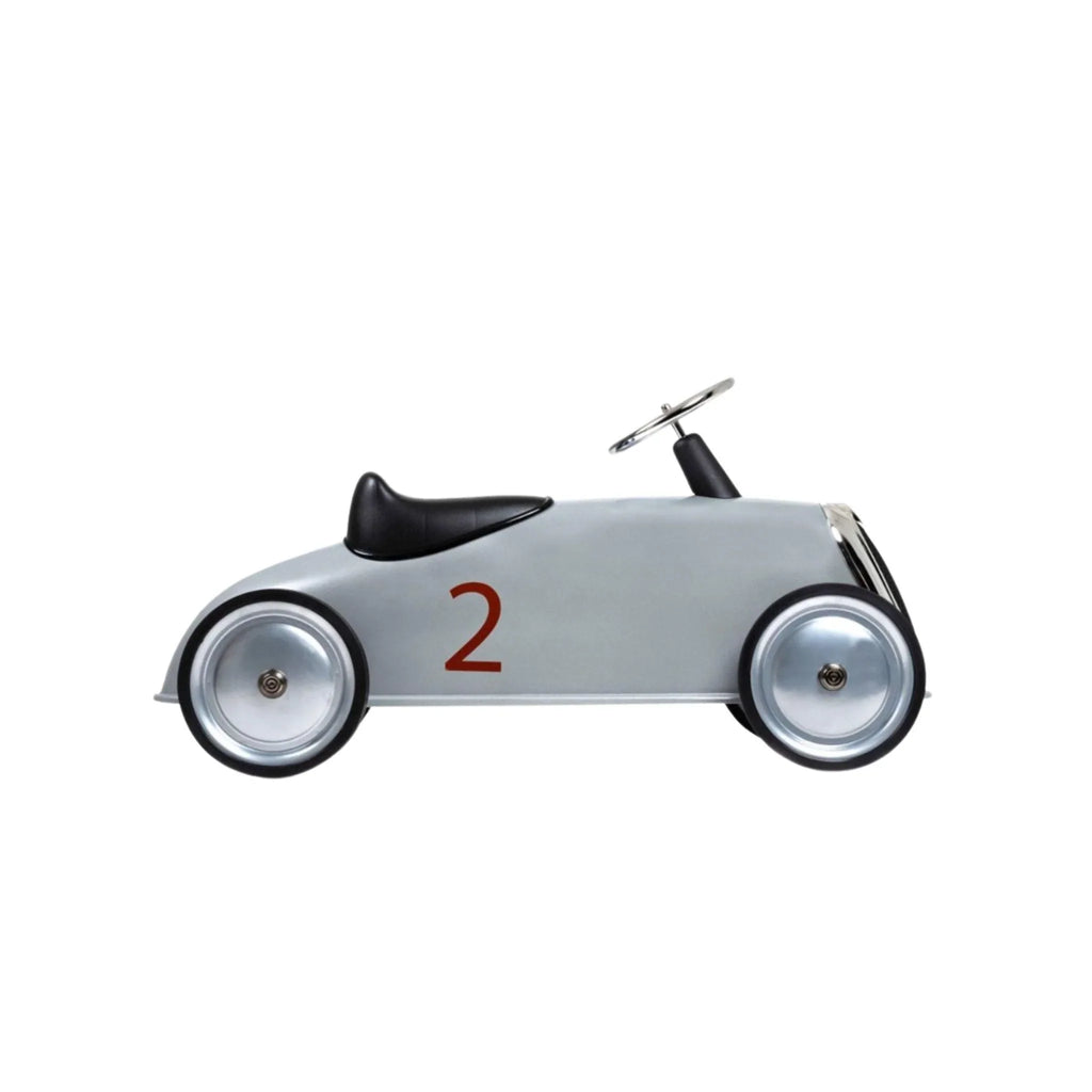 Silver Classic Rider Car - Little Loves Pedal Cars Bikes & Tricycles - The Well Appointed House