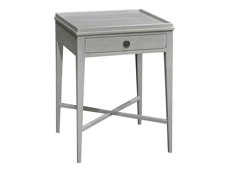Single Drawer Tray Style Side Table - Nightstands & Chests - The Well Appointed House