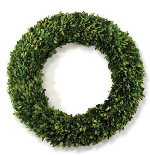 Small Boxwood Wreath - Florals & Greenery - The Well Appointed House