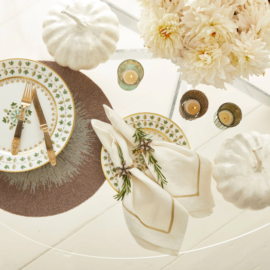 Small Capiz Pumpkin, Pearl - The Well Appointed House 