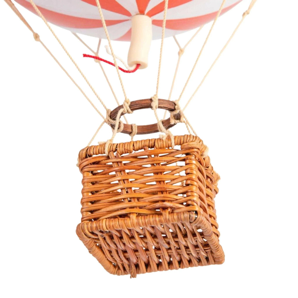 Small Red, White, & Blue Americana Hot Air Balloon Model - Little Loves Decor - The Well Appointed House