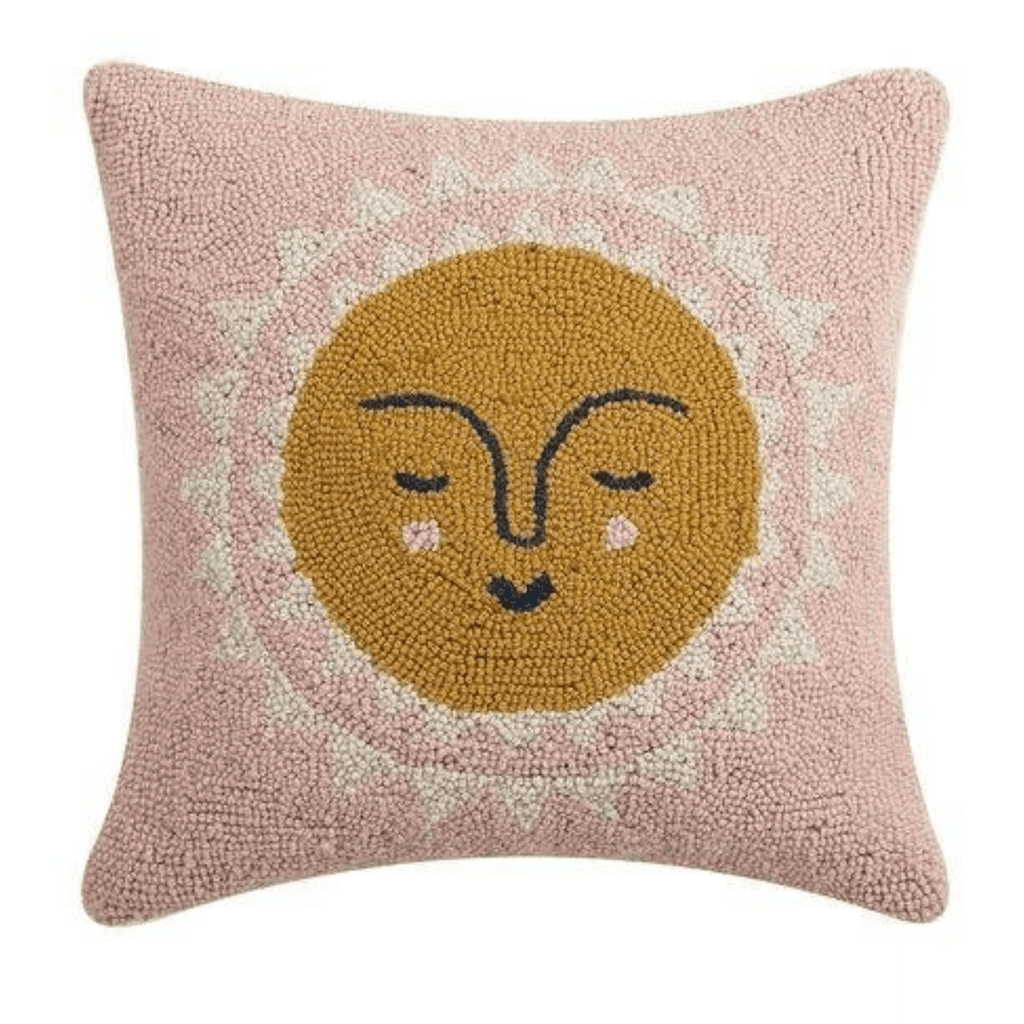 Smiling Sun Decorative Throw Pillow - Pillows - The Well Appointed House