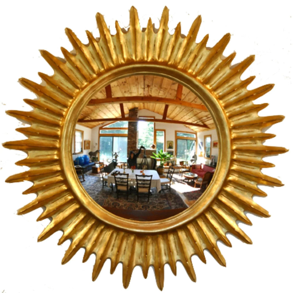 Solarburst Convex Mirror - Wall Mirrors - The Well Appointed House