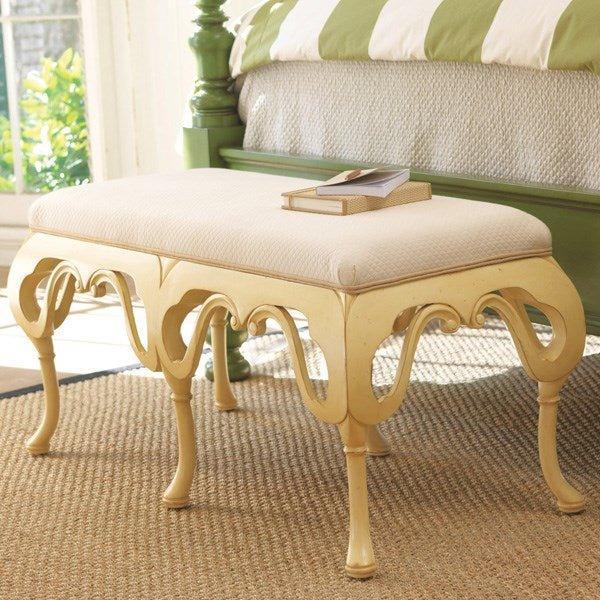 Somerset Bay Pinehurst Double Bench - Available in a Variety of Finishes - Ottomans, Benches & Stools - The Well Appointed House