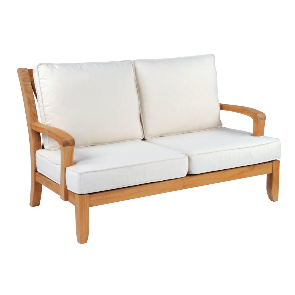 Somerset Outdoor Deep Seating Settee - Outdoor Sofas & Sectionals - The Well Appointed House