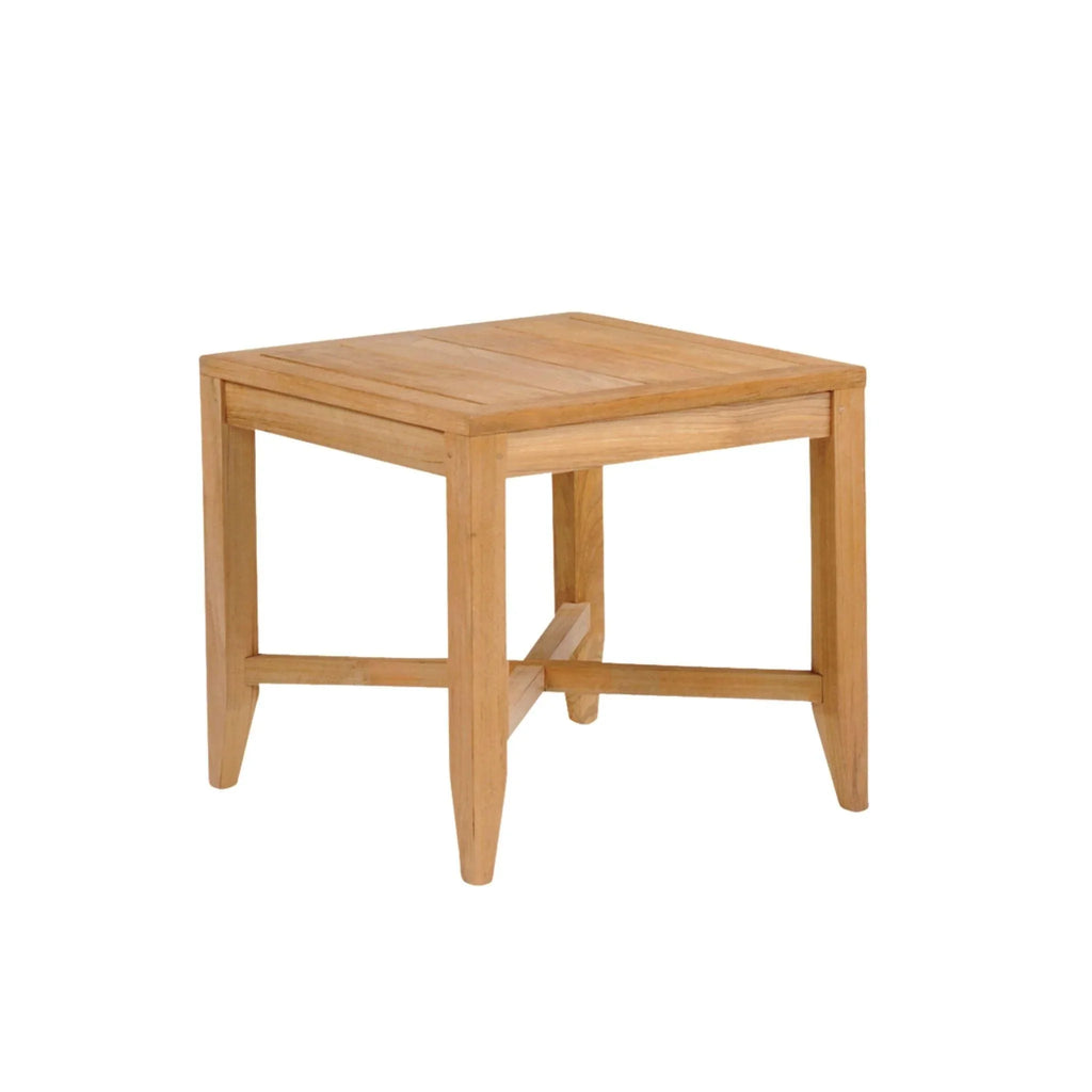 Somerset Outdoor Teak Side Table - Outdoor Coffee & Side Tables - The Well Appointed House