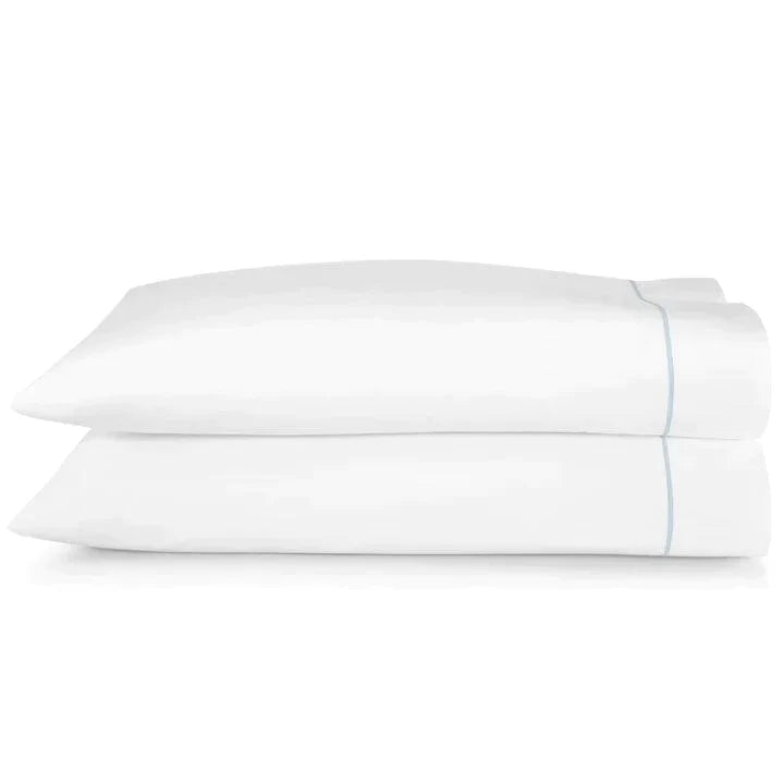 Soprano II Embroidered Sateen Pillowcases - Pillowcases - The Well Appointed House