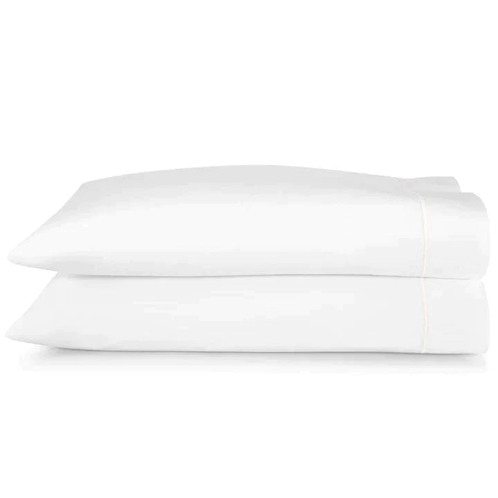 Soprano II Embroidered Sateen Pillowcases - Pillowcases - The Well Appointed House