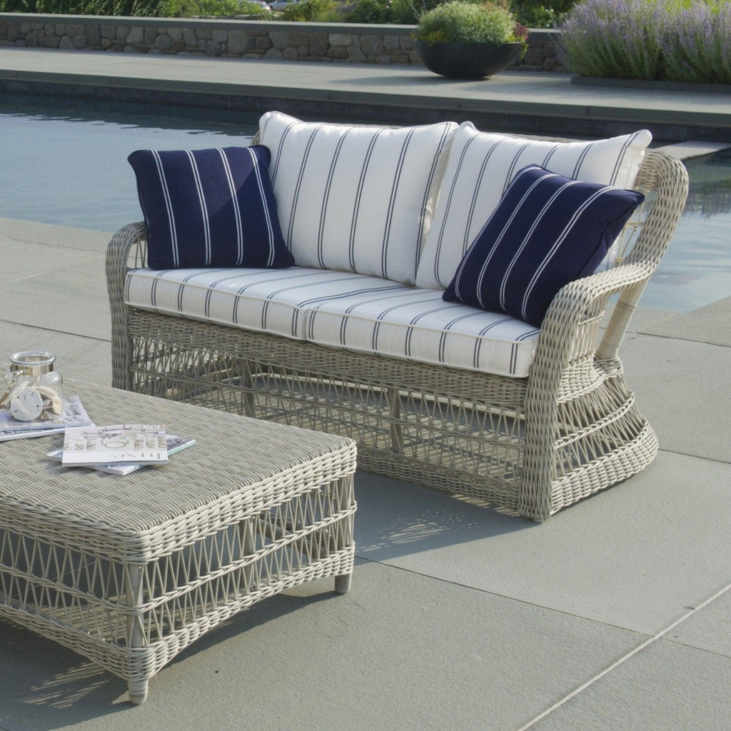 Southampton Settee - Outdoor Sofas & Sectionals - The Well Appointed House