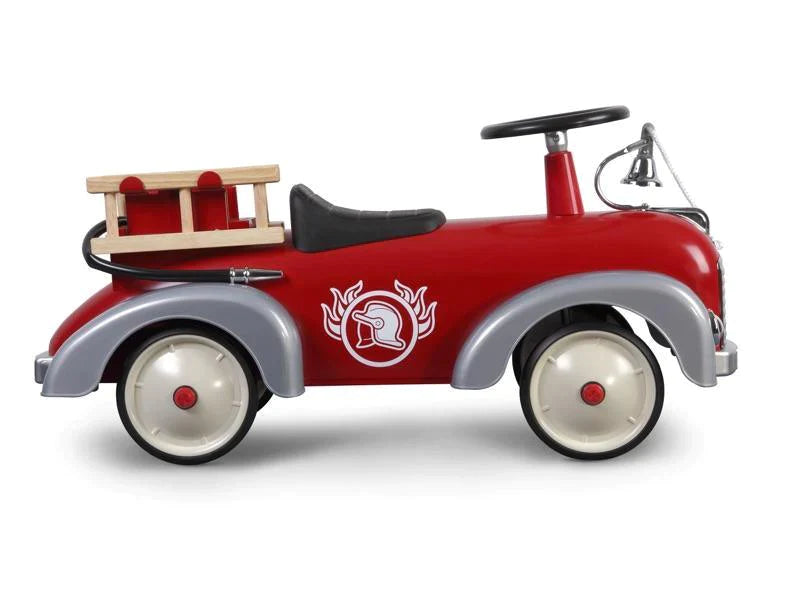 Speedster Fireman Red Ride On Fire Truck - Little Loves Pedal Cars Bikes & Tricycles - The Well Appointed House