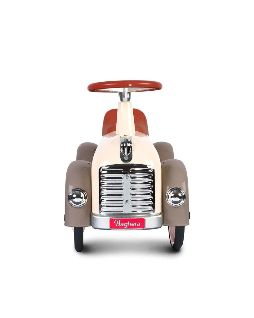 Speedster Ride on Car in Silk Grey - Little Loves Pedal Cars Bikes & Tricycles - The Well Appointed House