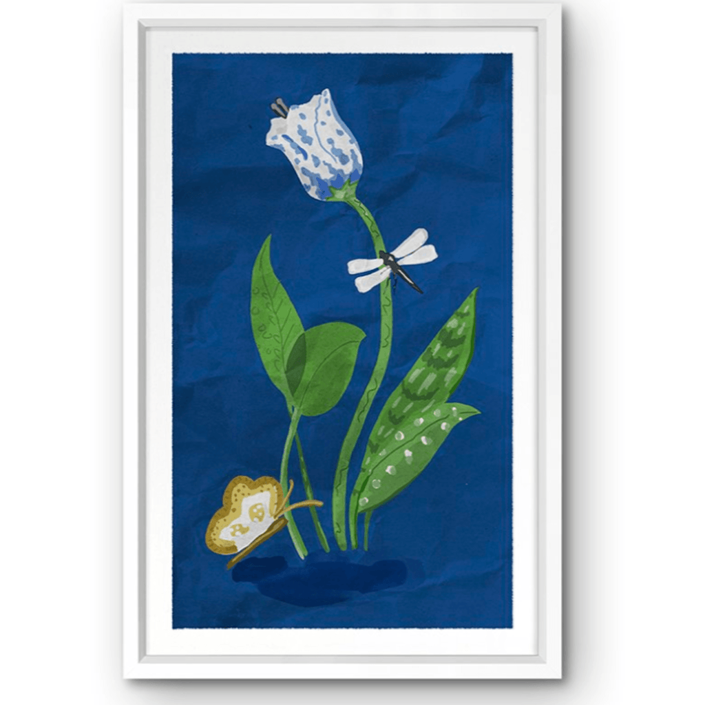 Spotted Tulip 3 Framed Wall Art - Paintings - The Well Appointed House