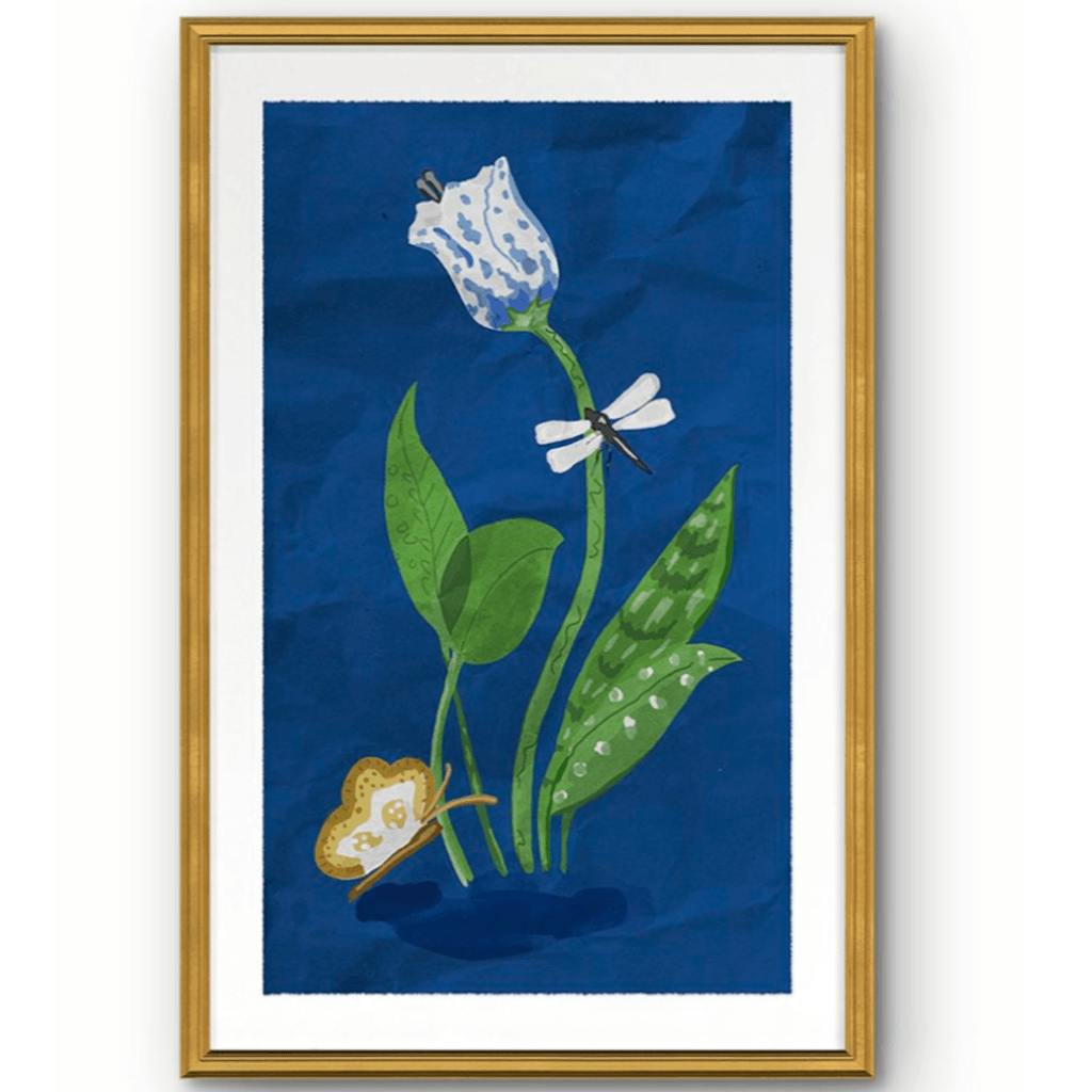 Spotted Tulip 3 Framed Wall Art - Paintings - The Well Appointed House