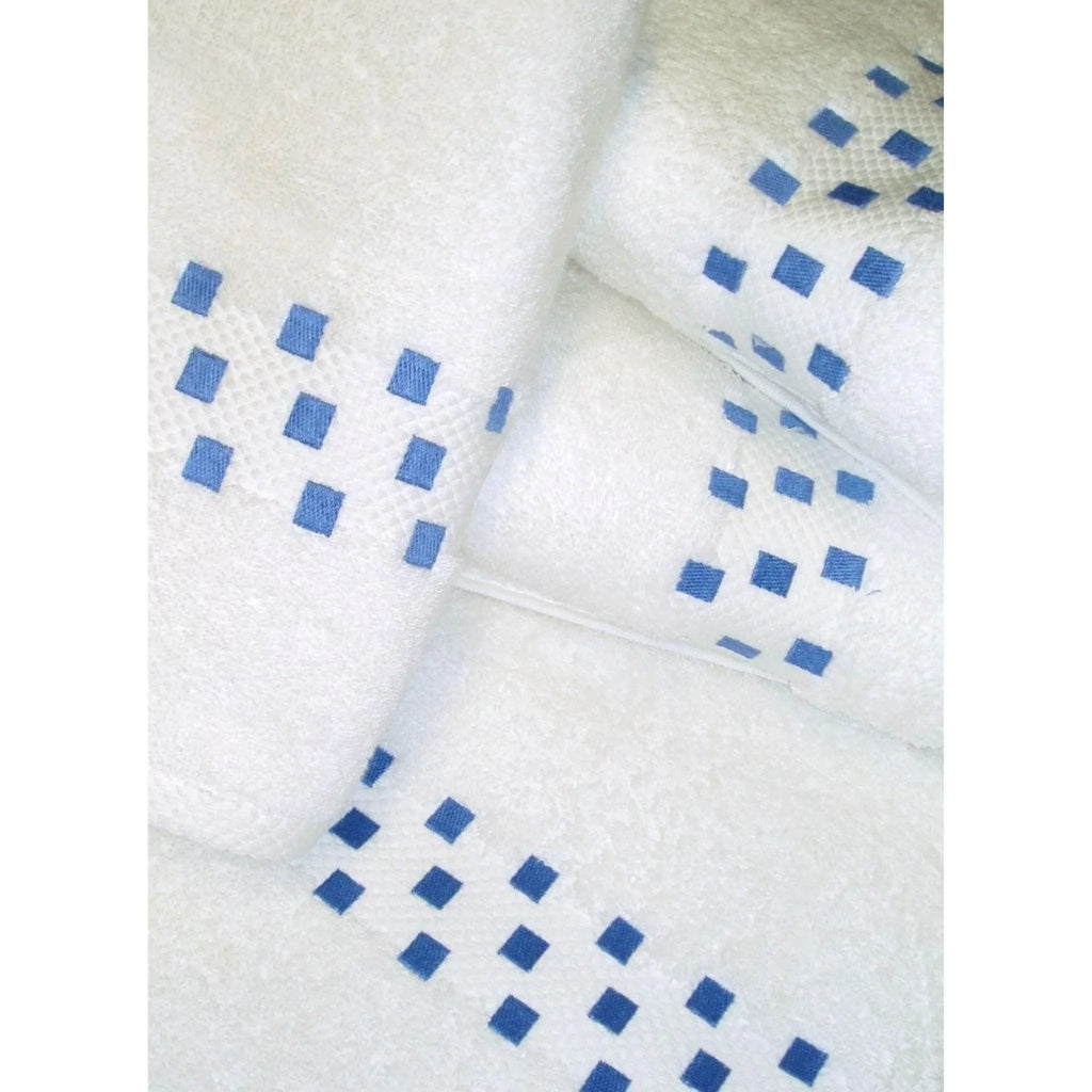 Square Dots Towel Collection - Bath Towels - The Well Appointed House