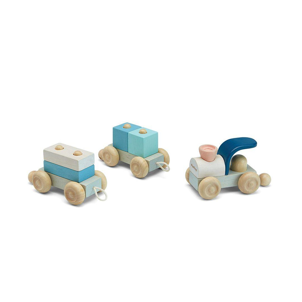 Stacking Train Trio - Orchard - Little Loves Learning Toys - The Well Appointed House