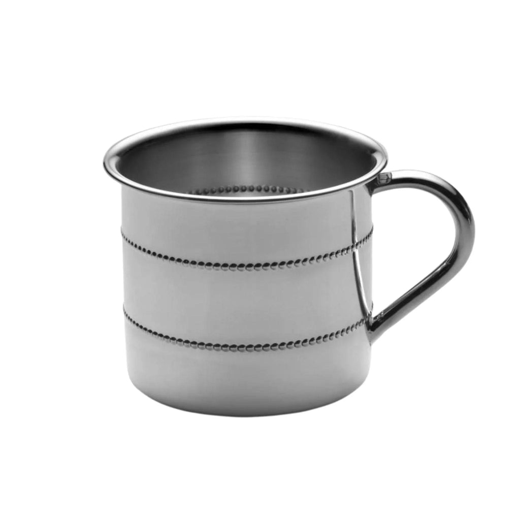 Sterling Silver Beaded Baby Cup - Baby Gifts - The Well Appointed House