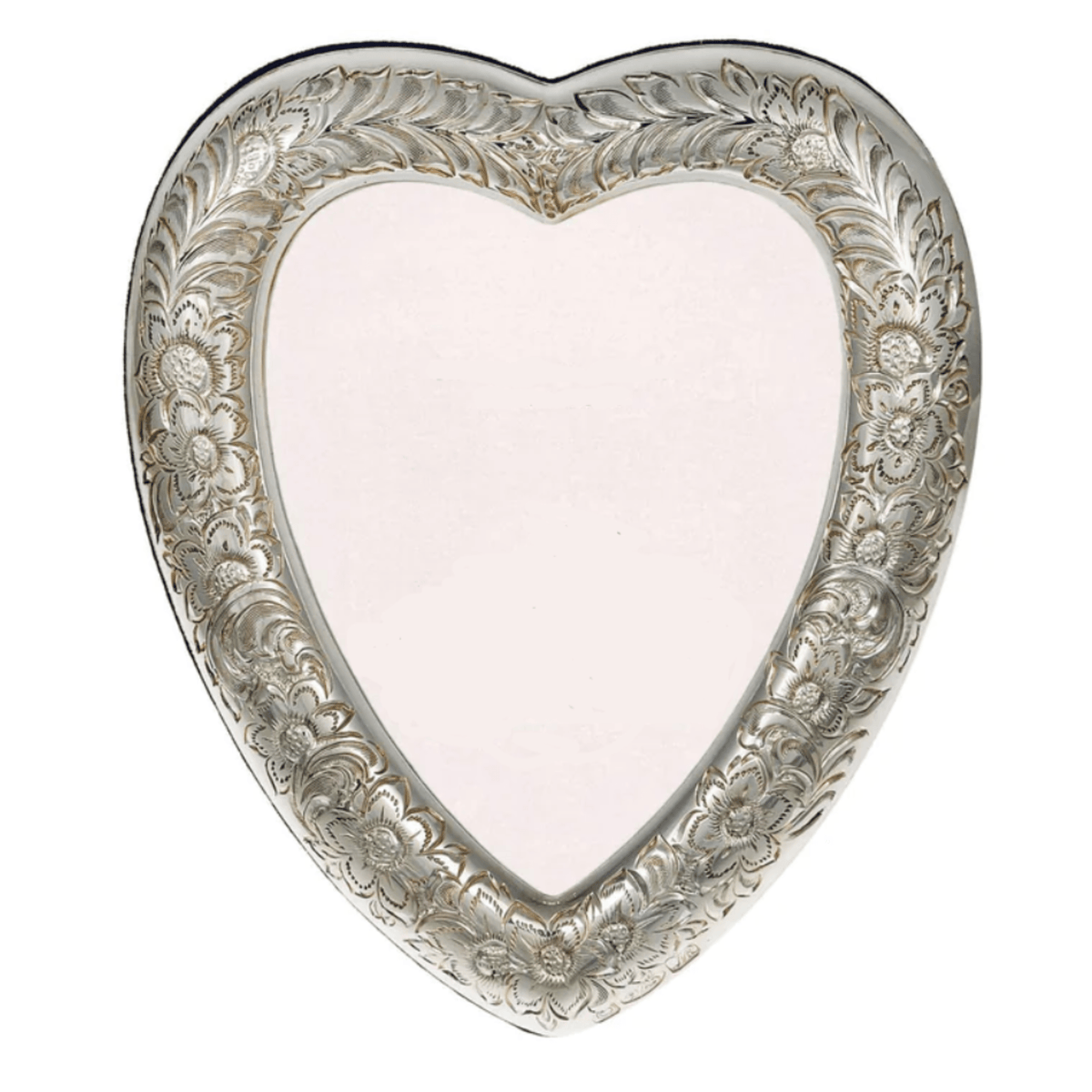 Sterling Silver Victorian Heart Picture Frame