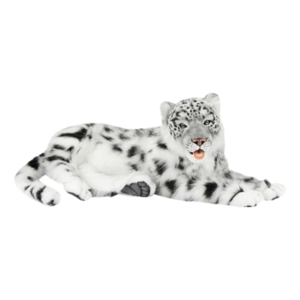 Stuffed Lying Snow Leopard - Little Loves Stuffed Toys - The Well Appointed House