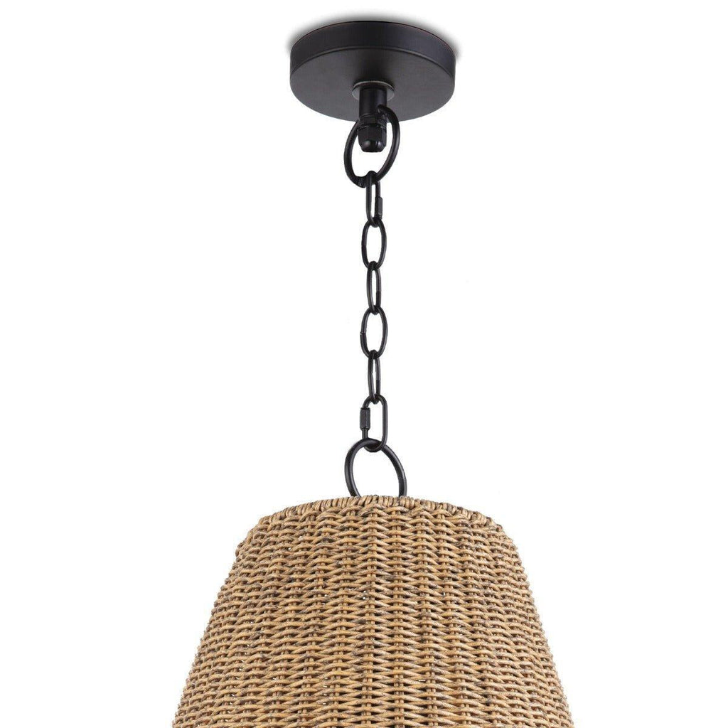 Summer Outdoor Pendant Large (Weathered Natural) - Chandeliers & Pendants - The Well Appointed House