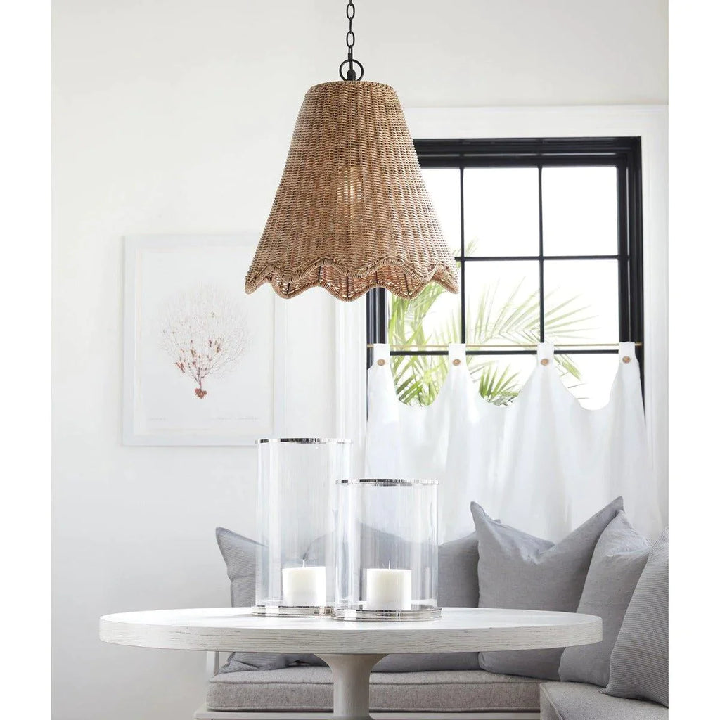 Summer Outdoor Pendant Large (Weathered Natural) - Chandeliers & Pendants - The Well Appointed House