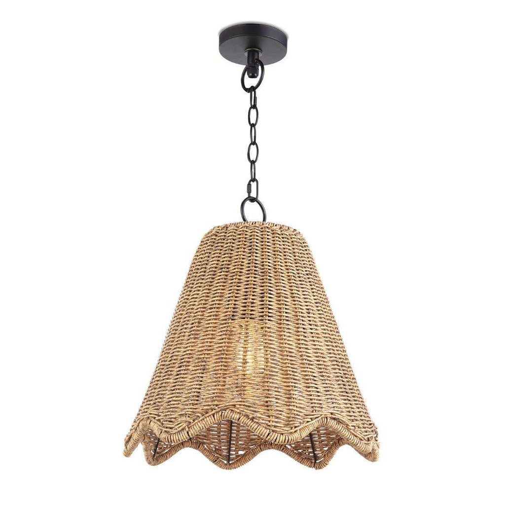 Summer Outdoor Pendant Small (Weathered Natural) - Chandeliers & Pendants - The Well Appointed House