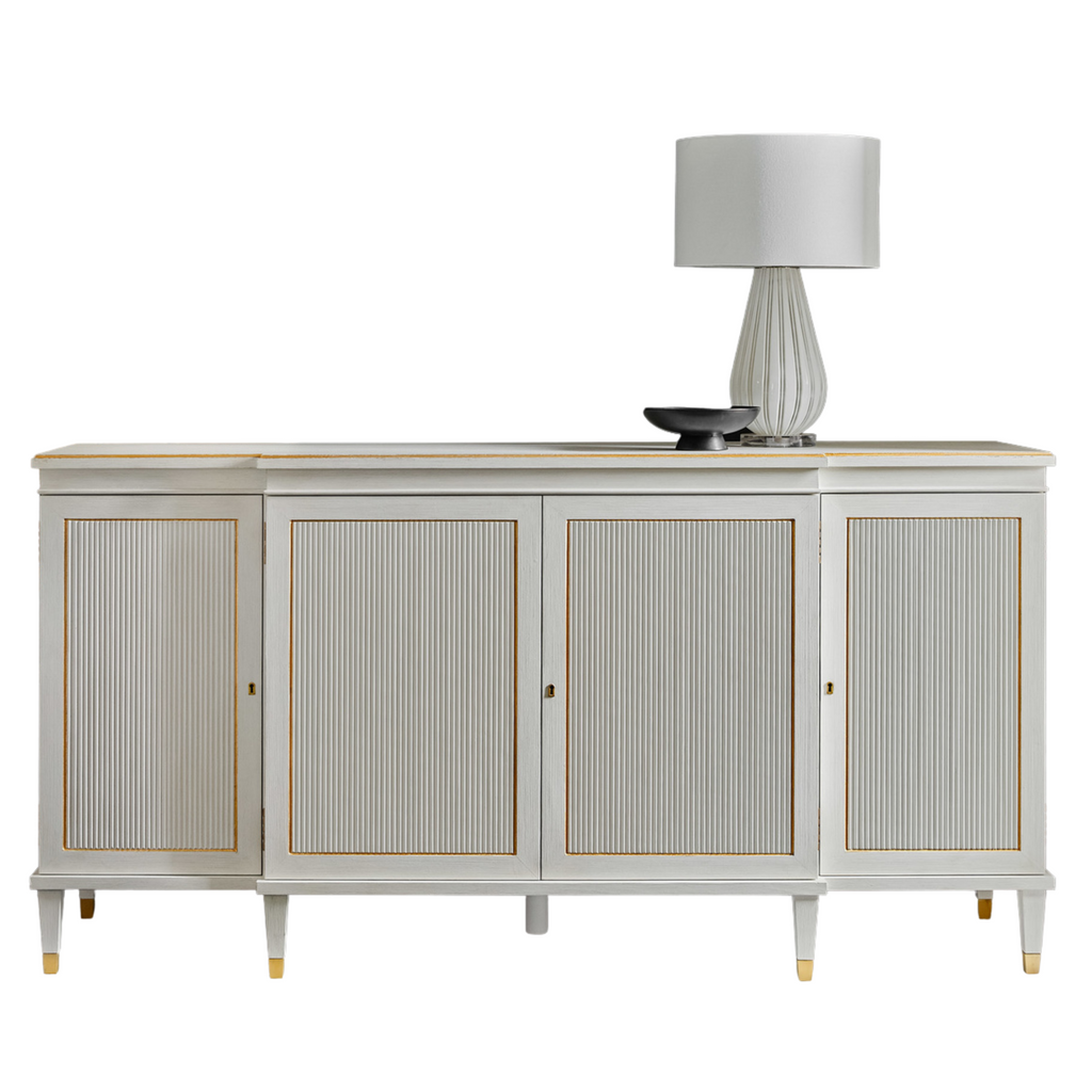 Traditional Reeded Sideboard Swedish Reeded Sideboard – The Well Appointed House