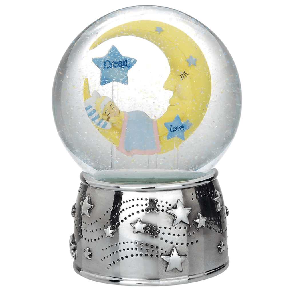 Sweet Dream Silverplate Musical Water Globe - Baby Gifts - The Well Appointed House