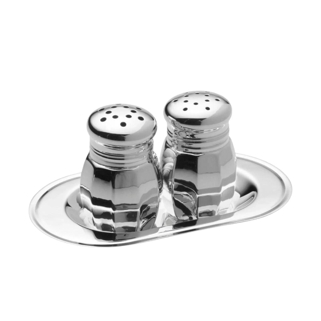 Tabletop Salt and Pepper Set with Tray - Serveware - The Well Appointed House