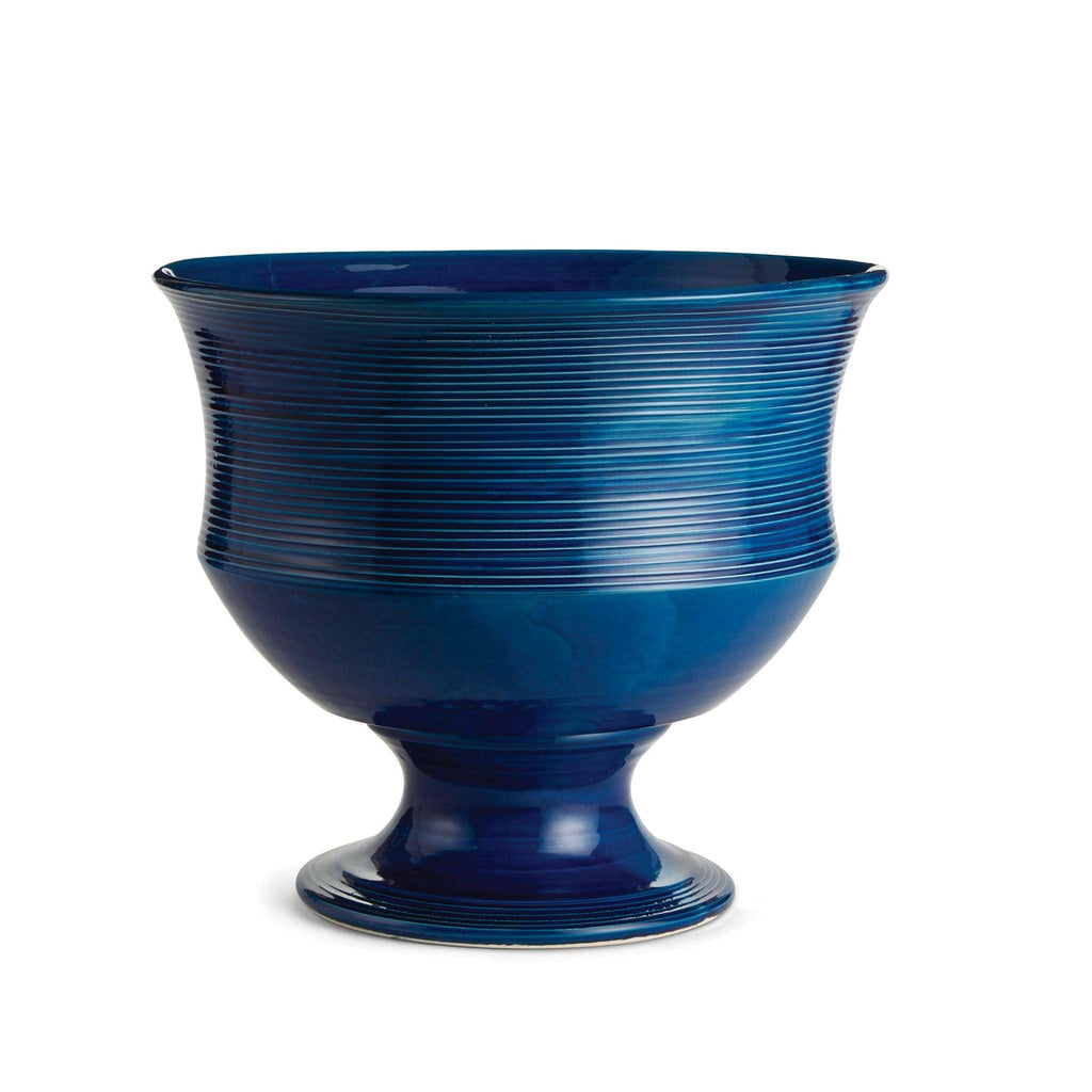 Tall Blue Linea Decorative Bowl - Decorative Bowls - The Well Appointed House