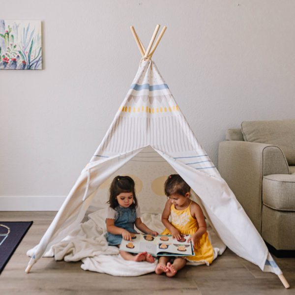 Modern Geo Teepee for Kids - The Well Appointed House