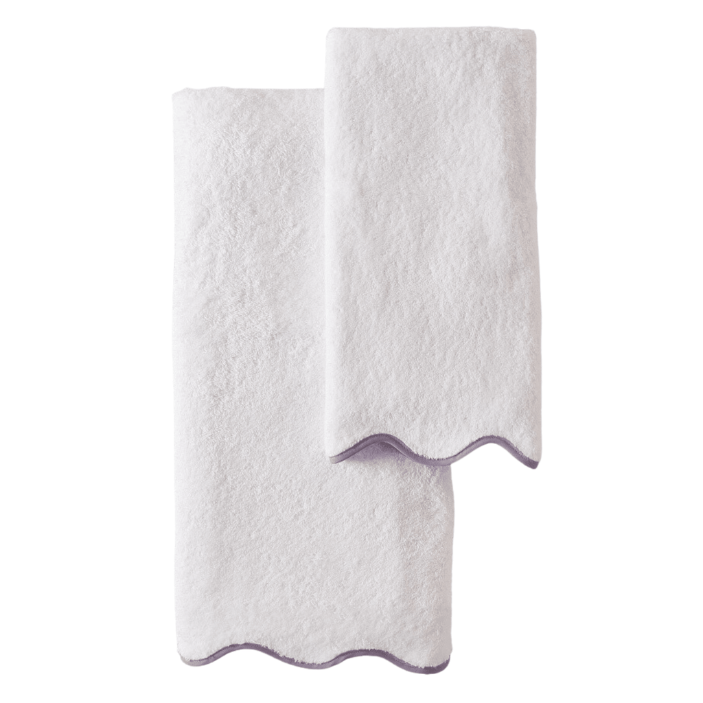 Tess Scalloped Bath Towels - Bath Towels - The Well Appointed House
