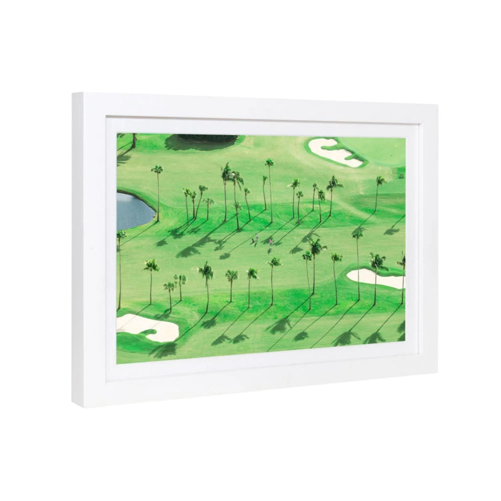 "The Golfers, Palm Beach" Mini Framed Print by Gray Malin - Photography - The Well Appointed House