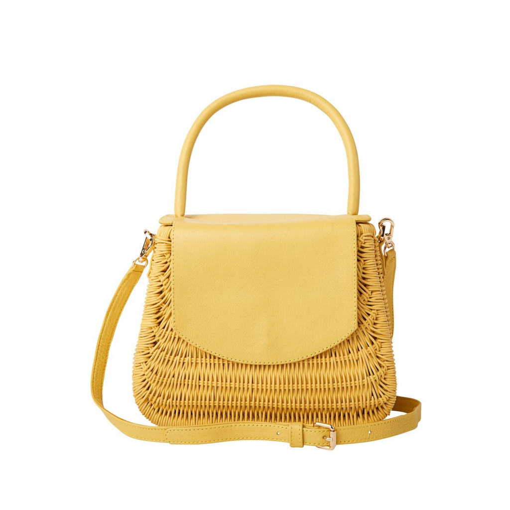 The Katie Woven Wicker Handbag - The Well Appointed House