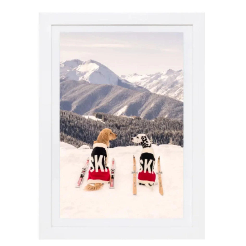 The Skiers Aspen Mini Framed Print by Gray Malin - Photography - The Well Appointed House