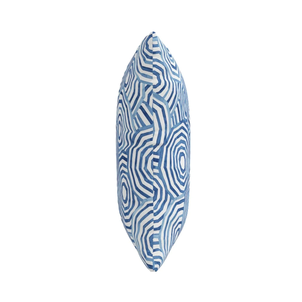 The Umbrella Swirl Pillow, Navy by Gray Malin - Pillows - The Well Appointed House