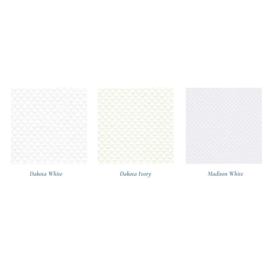 Tipton Fretwork Design Sateen Tape Trim Border Shower Curtain - Shower Curtains - The Well Appointed House