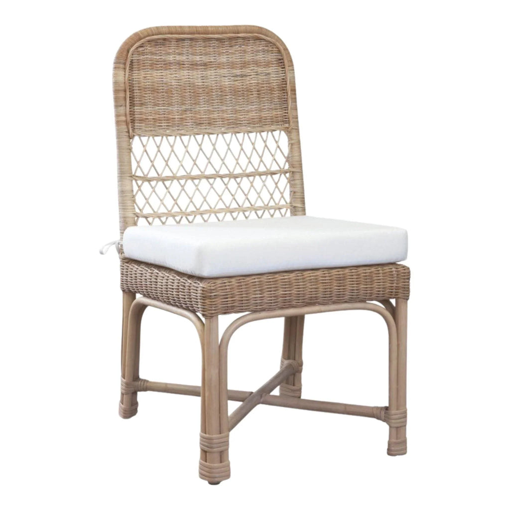 Tisbury Classic Wicker Dining Chair - Dining Chairs - The Well Appointed House