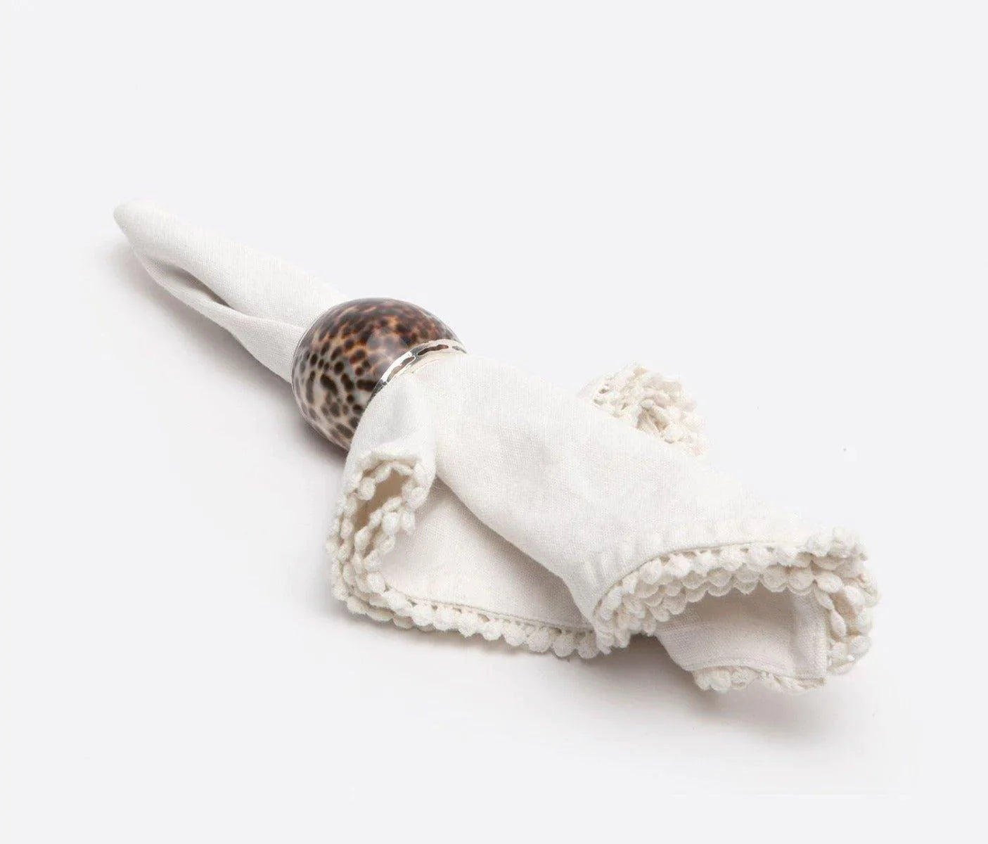 Tortoise shell 2025 napkin rings