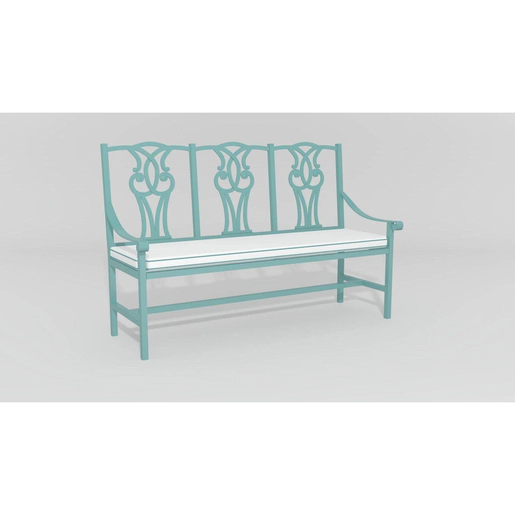 Traditional English Garden Bench - Garden Stools & Benches - The Well Appointed House