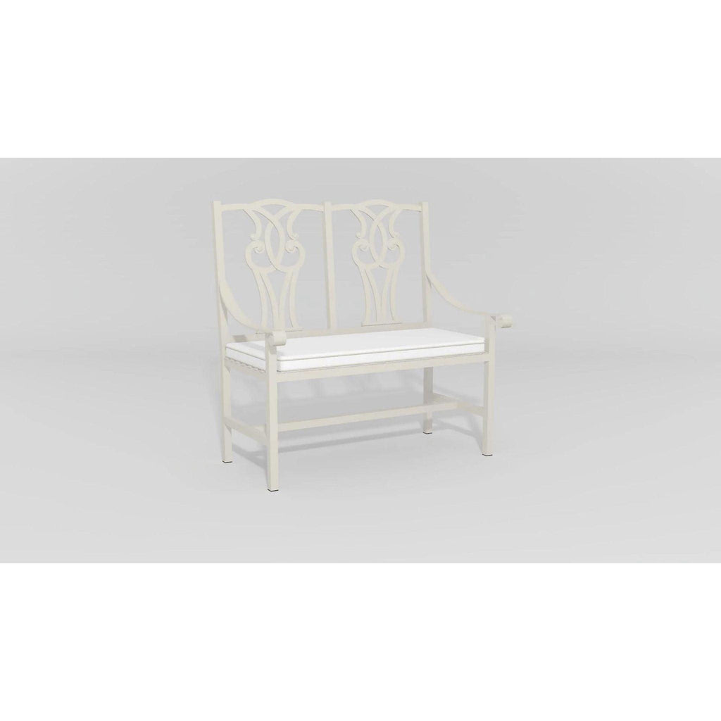 Traditional English Garden Settee - Garden Stools & Benches - The Well Appointed House