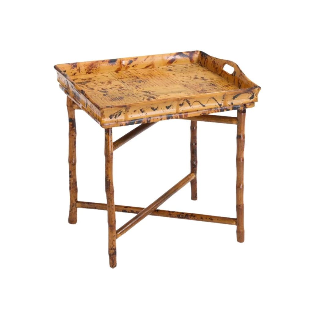 Tray Style End Table with a Tortoise Matte Finish - Side & Accent Tables - The Well Appointed House