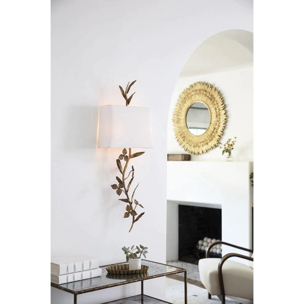 Trillium Shaded Sconce - Sconces - The Well Appointed House